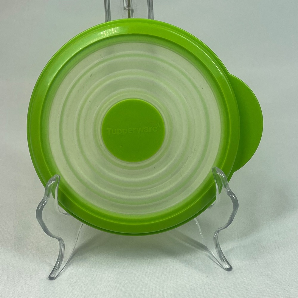 Tupperware Lime Green Replacement Lid Seal 5 3/8" Round 5394A-2 Vintage Kitchen